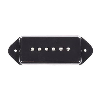 Gibson P-90DC Dogear 2-Conductor Pickup Black Parts / Guitar Pickups