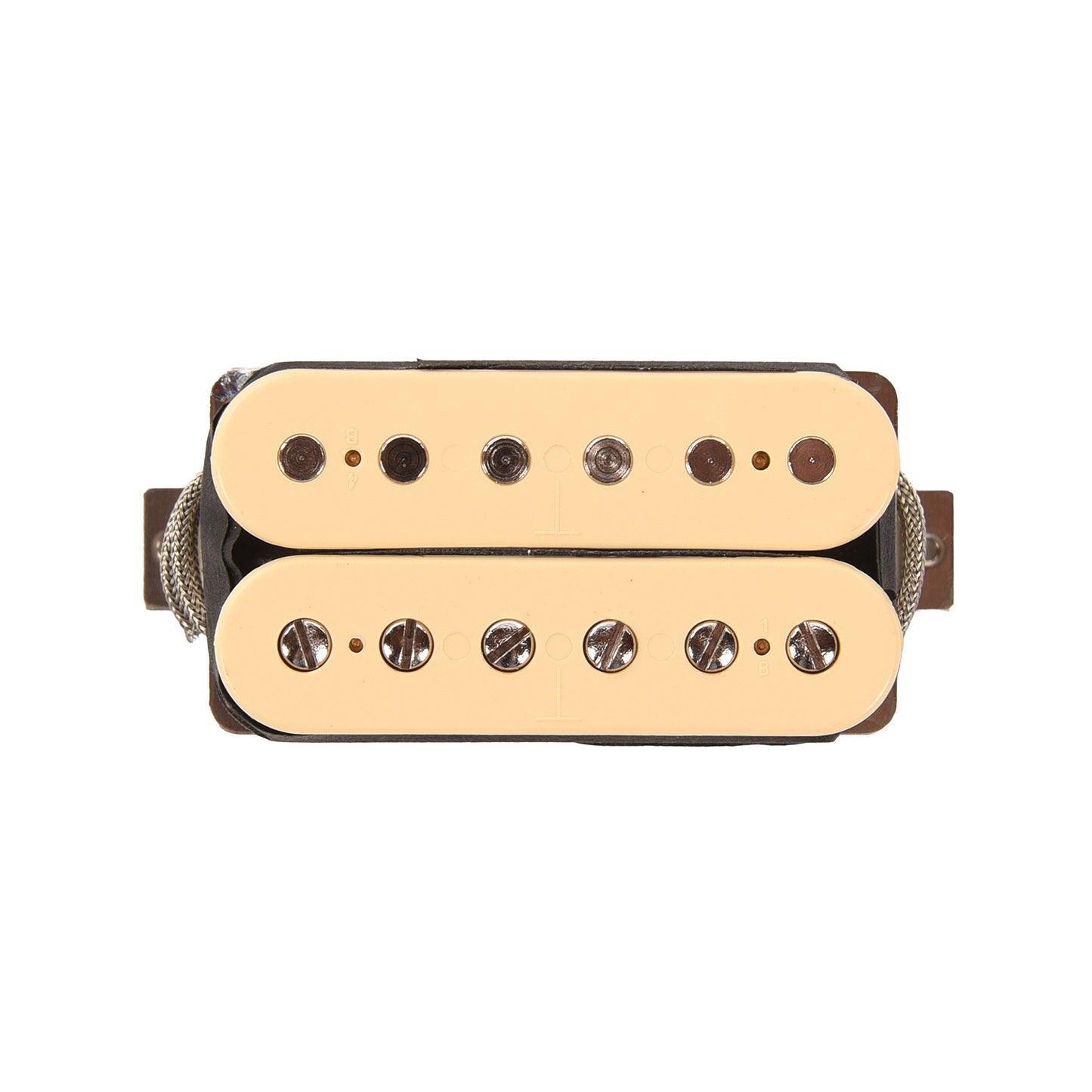 Gibson 1968 T-Top Reissue Pickup, Double Vintage White, 2-Conductor, Unpotted, 7.5k, Alnico 5 Pickups & Preamps