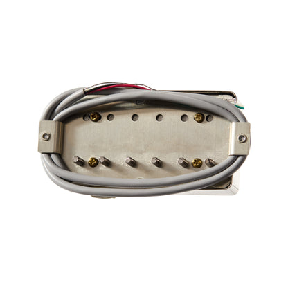 Gibson Elev8 Plus Treble Pickup, Double Black, Nickel Cover, 4-Conductor, Potted, 15k, Alnico 8 Pickups & Preamps