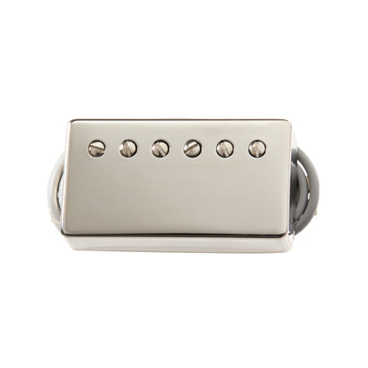 Gibson Elev8 Underwound Rhythm Pickup, Double Black, Nickel Cover, 4-Conductor, Potted, 8k, Alnico 8 Pickups & Preamps