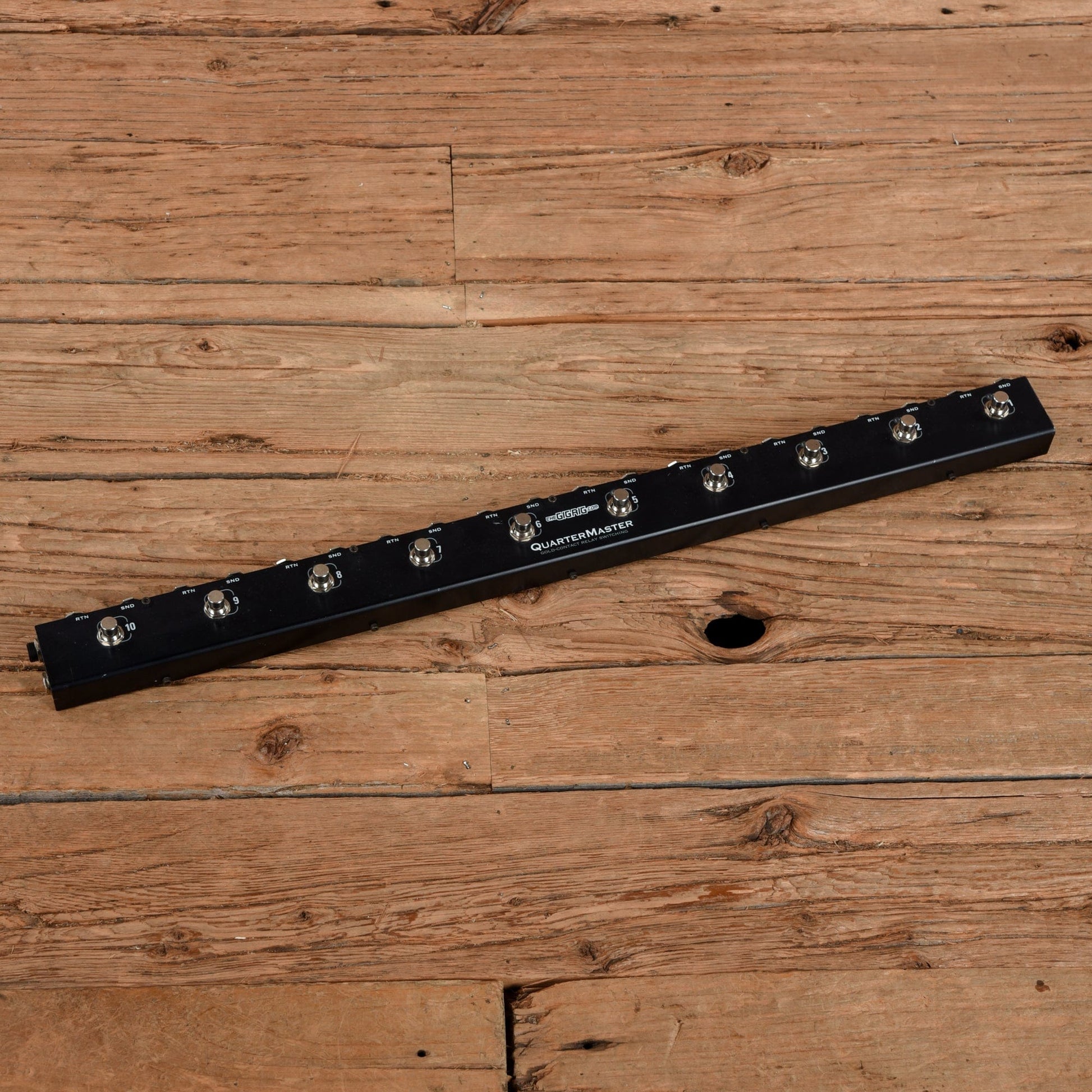 GigRig Quartermaster 10 Effects and Pedals / Controllers, Volume and Expression