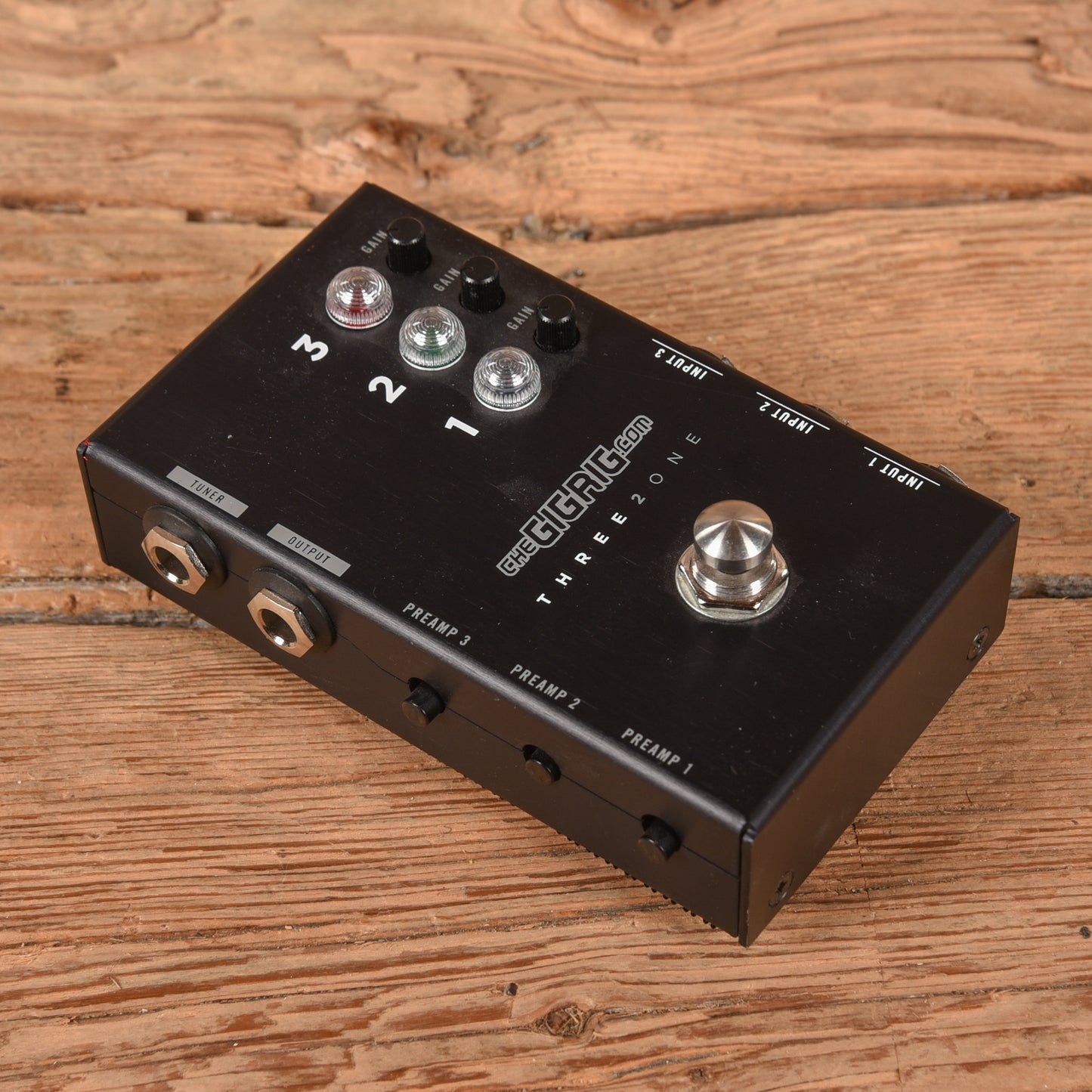 GigRig Three2One Effects and Pedals / Controllers, Volume and Expression