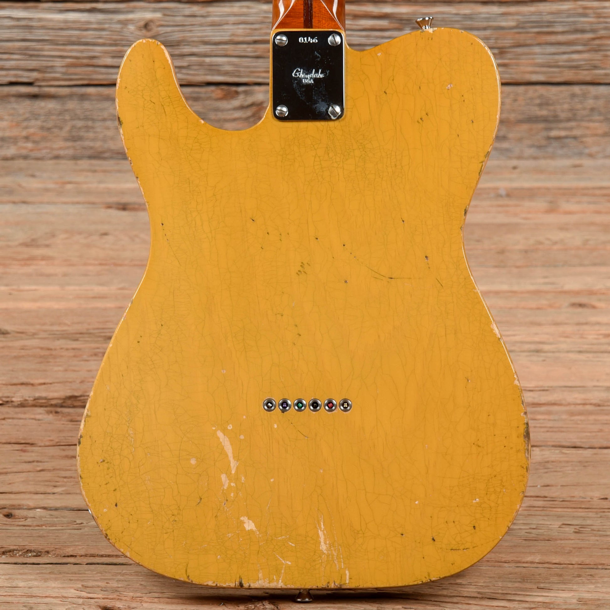 Glendale Guitars Blackguard Vintage Blonde Electric Guitars / Solid Body