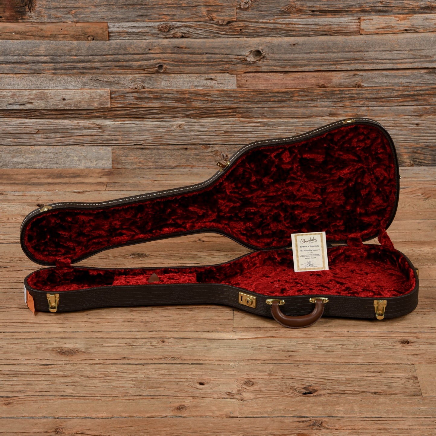 Glendale Guitars Blackguard Vintage Blonde Electric Guitars / Solid Body