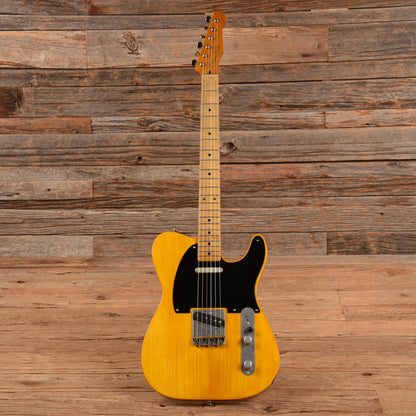 Glendale Guitars The Retro Blackguard Butterscotch Blonde Electric Guitars / Solid Body