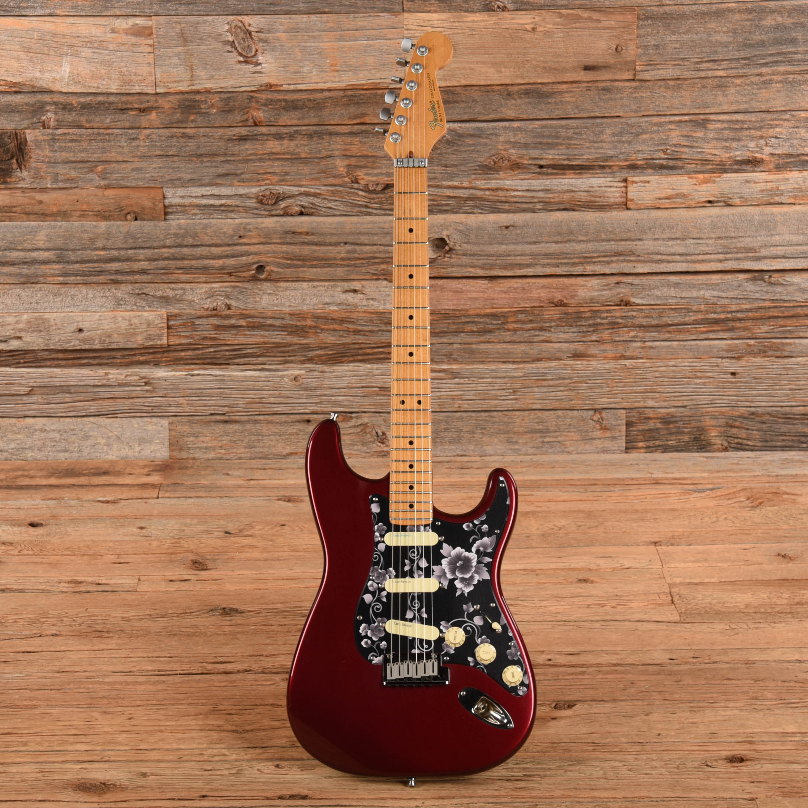 Fender Stratocaster Plus neck with Unknown Body Candy Cola 1991