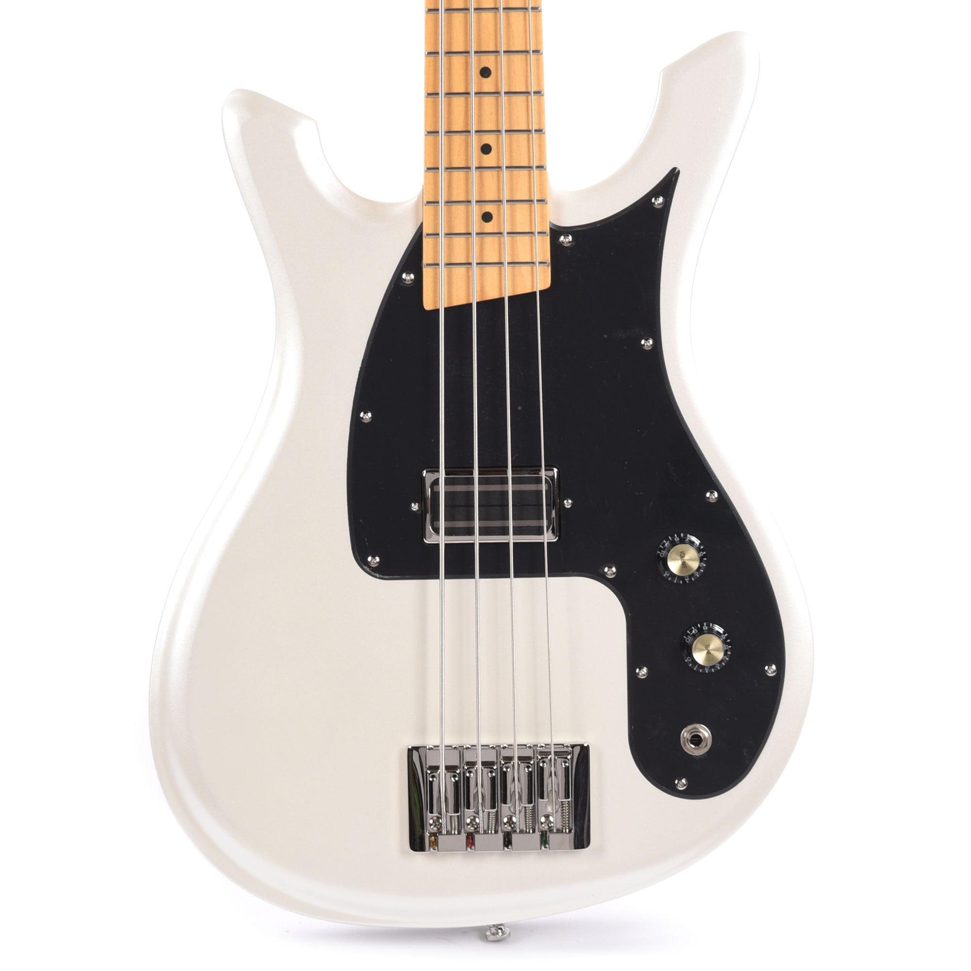 GCI Deconstructivist Bass Gloss Pearl White Bass Guitars / 4-String