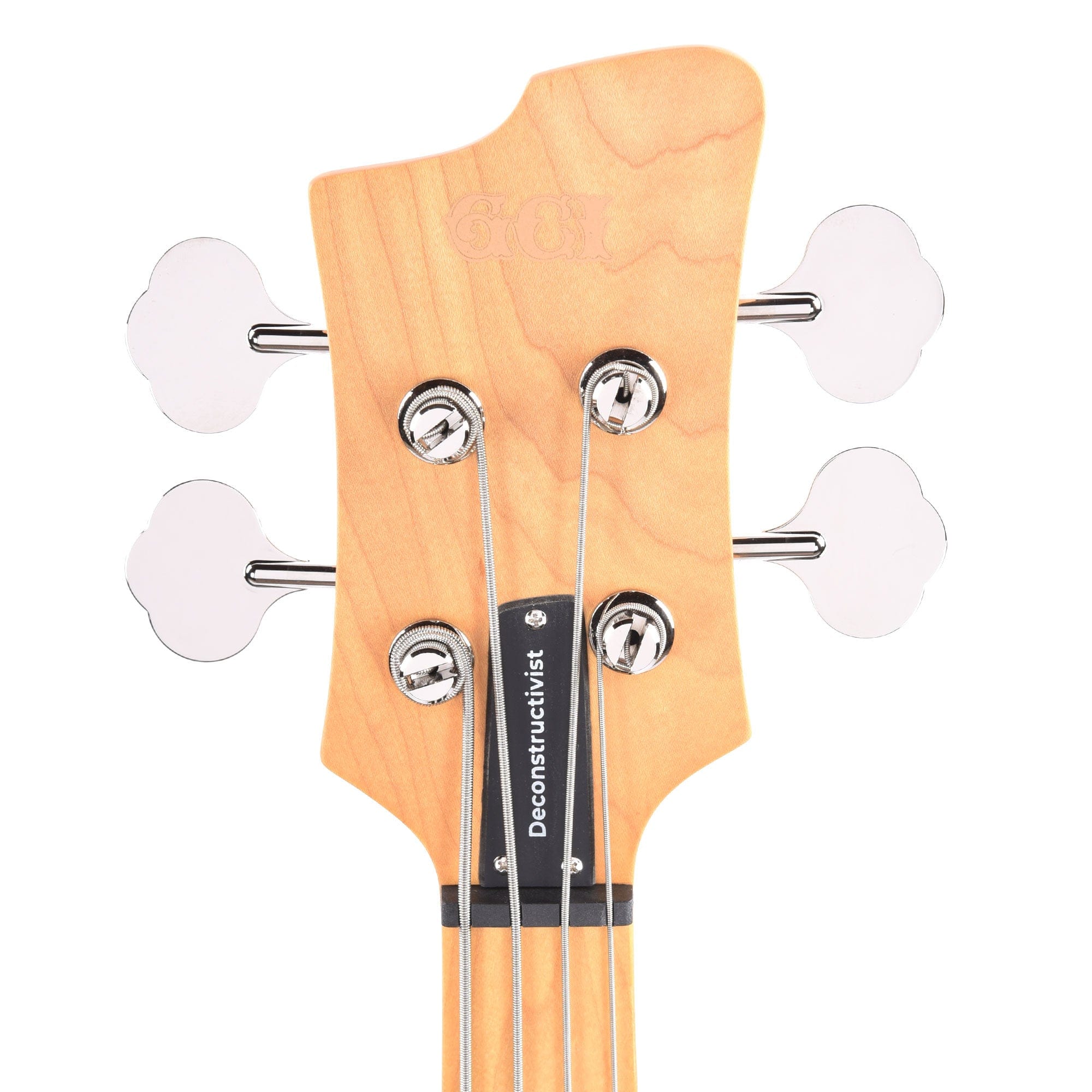 GCI Deconstructivist Bass Gloss Pearl White Bass Guitars / 4-String