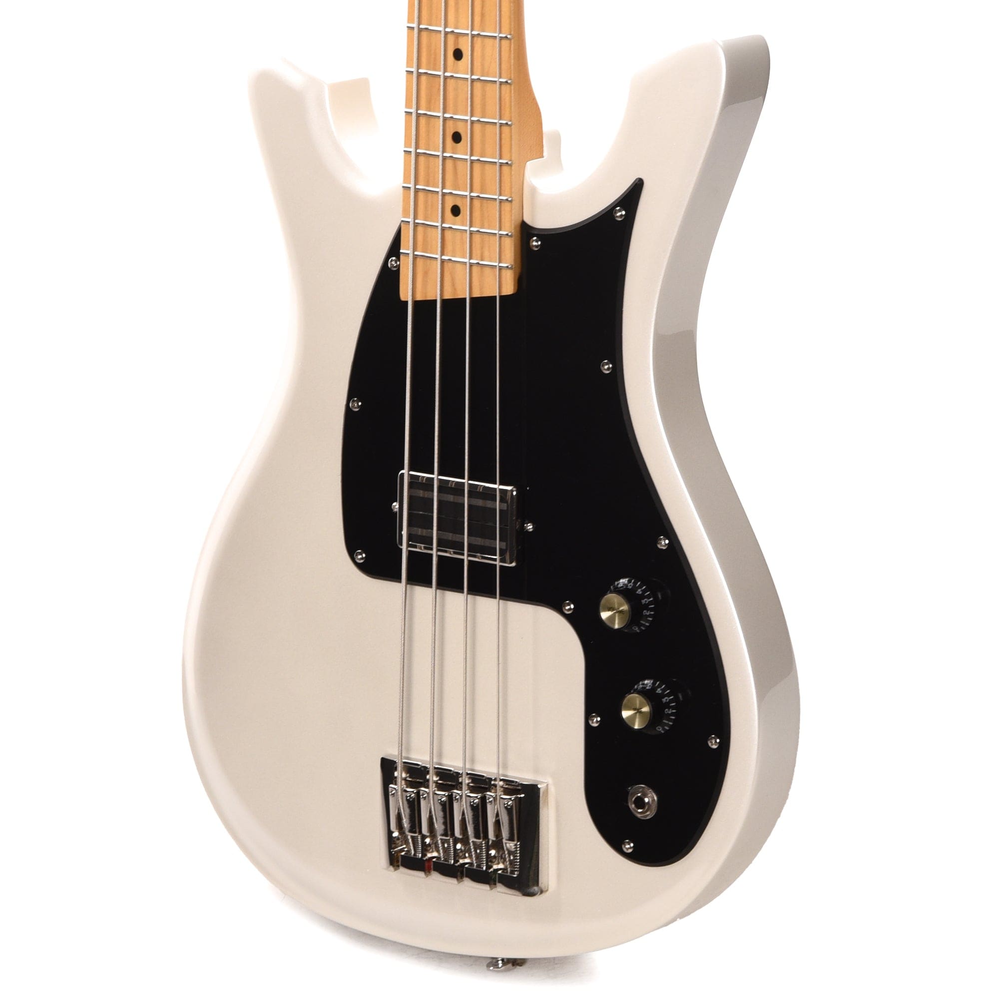 GCI Deconstructivist Bass Gloss Pearl White Bass Guitars / 4-String