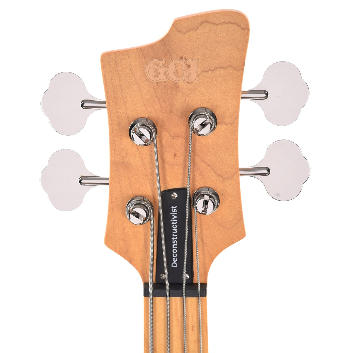 GCI Deconstructivist Bass Gloss Pearl White Bass Guitars / 4-String