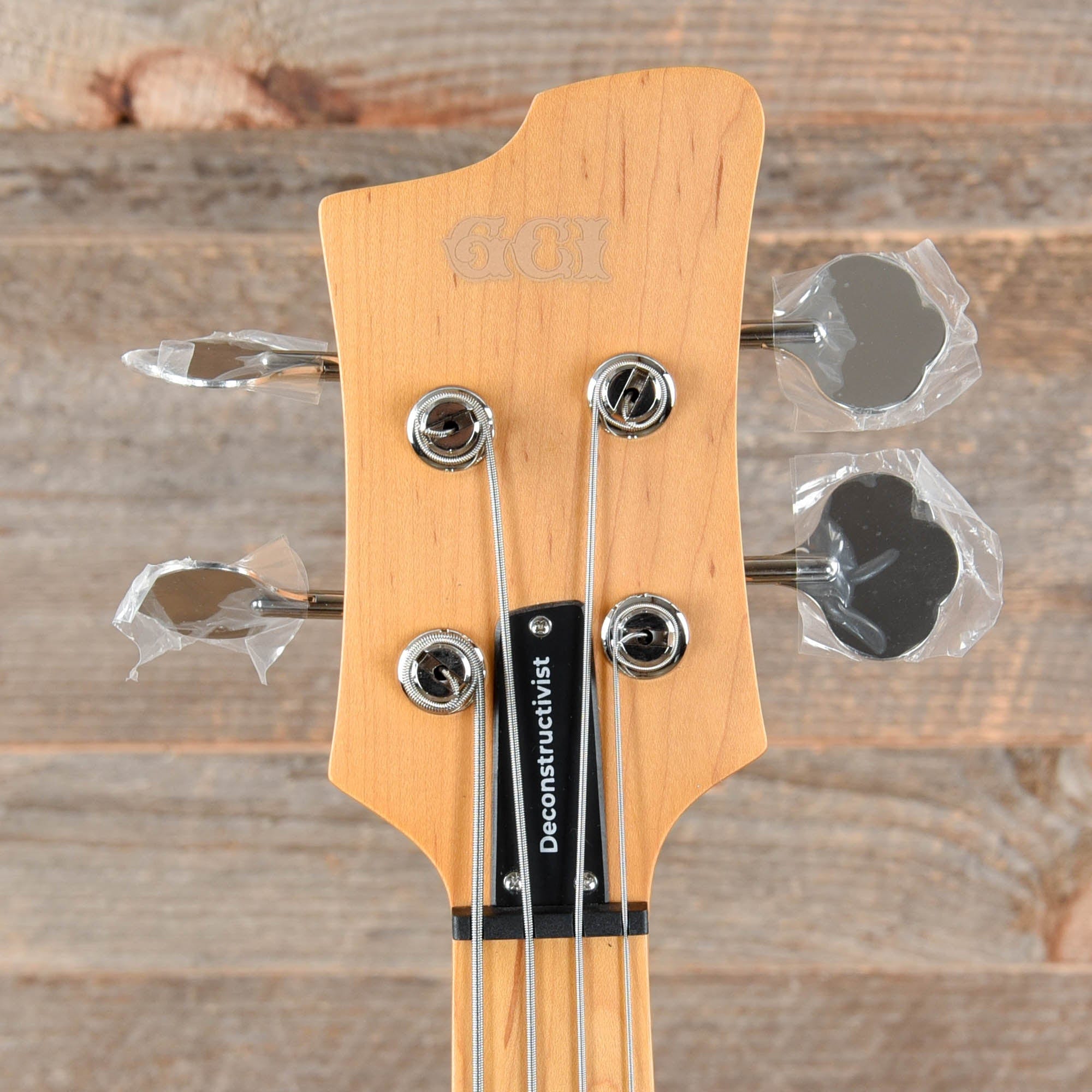 GCI Deconstructivist Bass Gloss Silverburst Bass Guitars / 4-String