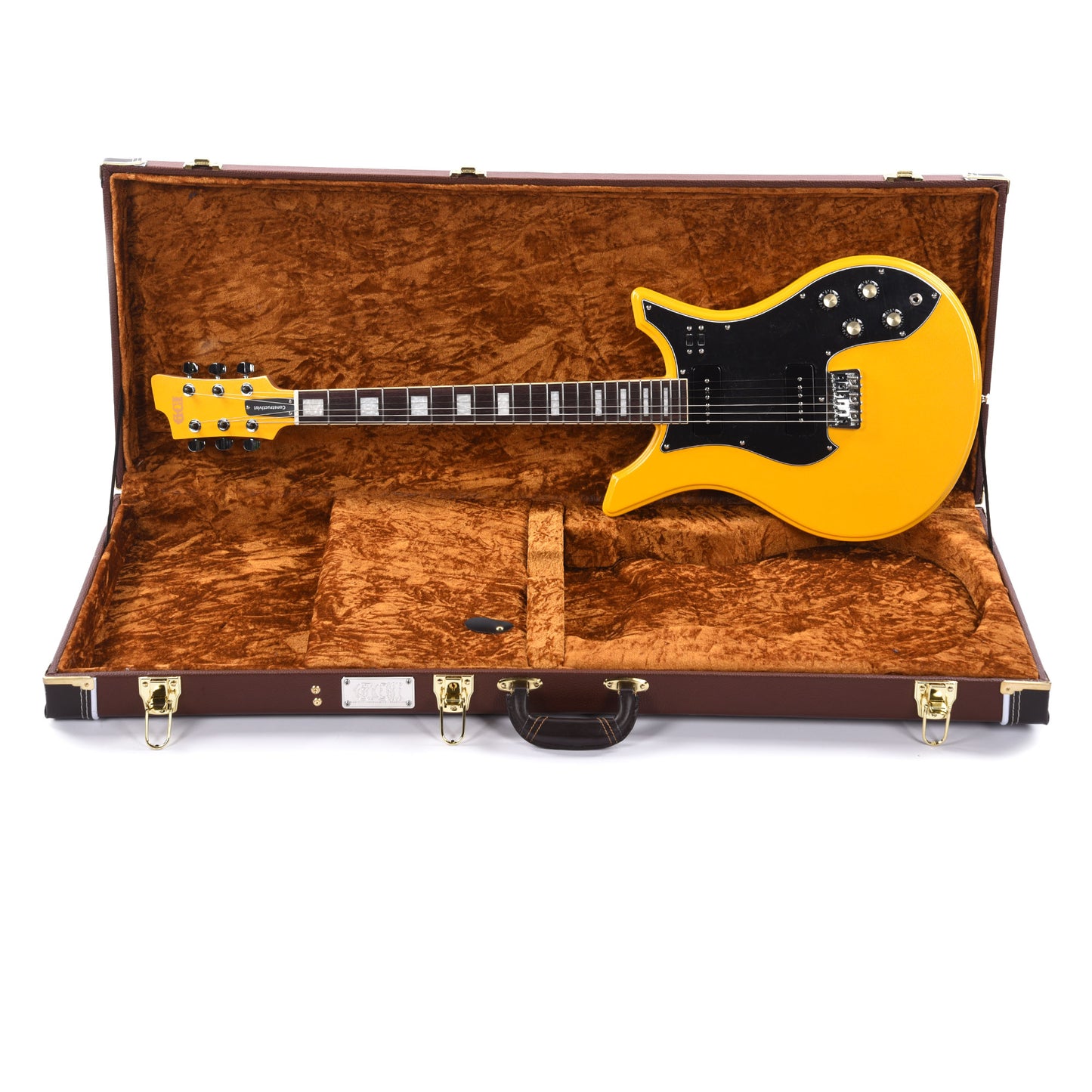 GCI Constructivist Guitar Gloss Spice Yellow Electric Guitars / Solid Body