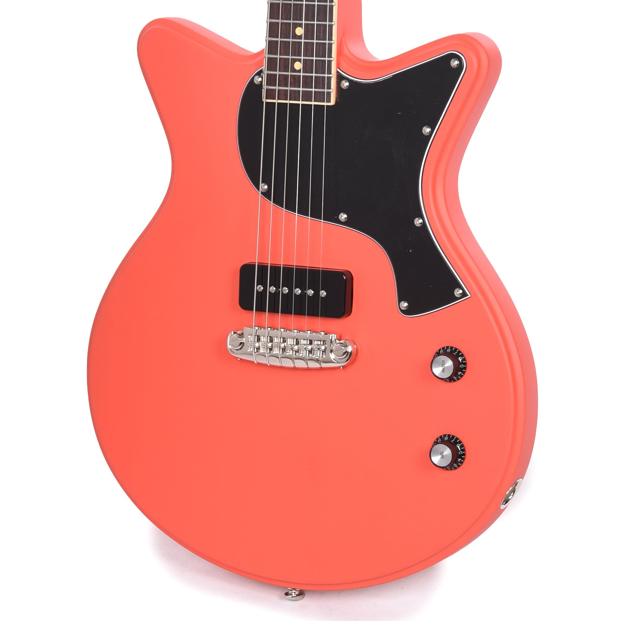 GCI Craftsman Series 4 Guitar Matte Fiesta Red Electric Guitars / Solid Body