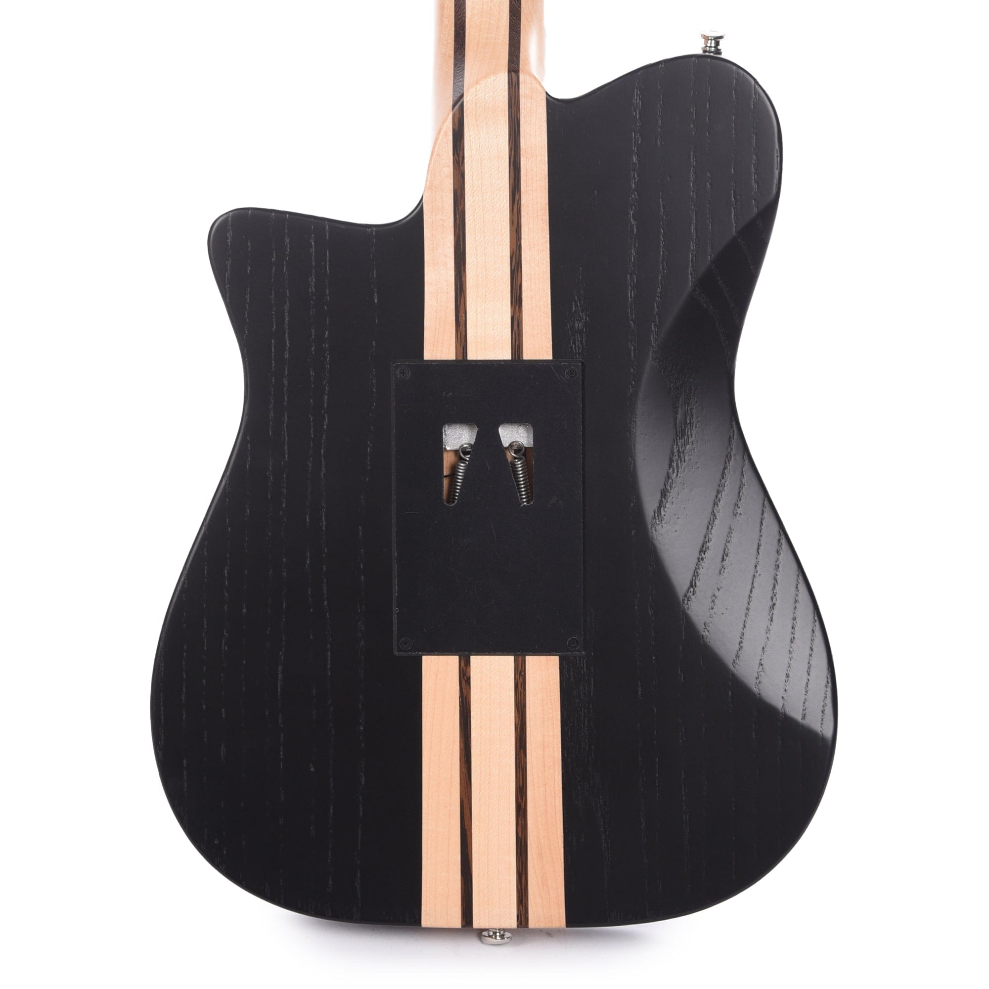 GCI Modernist Guitar Satin Black Doghair Wings Electric Guitars / Solid Body