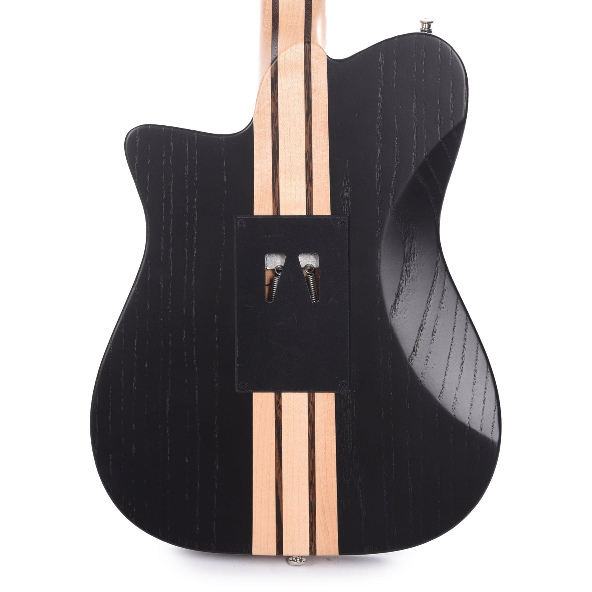 GCI Modernist Guitar Satin Black Doghair Wings Electric Guitars / Solid Body