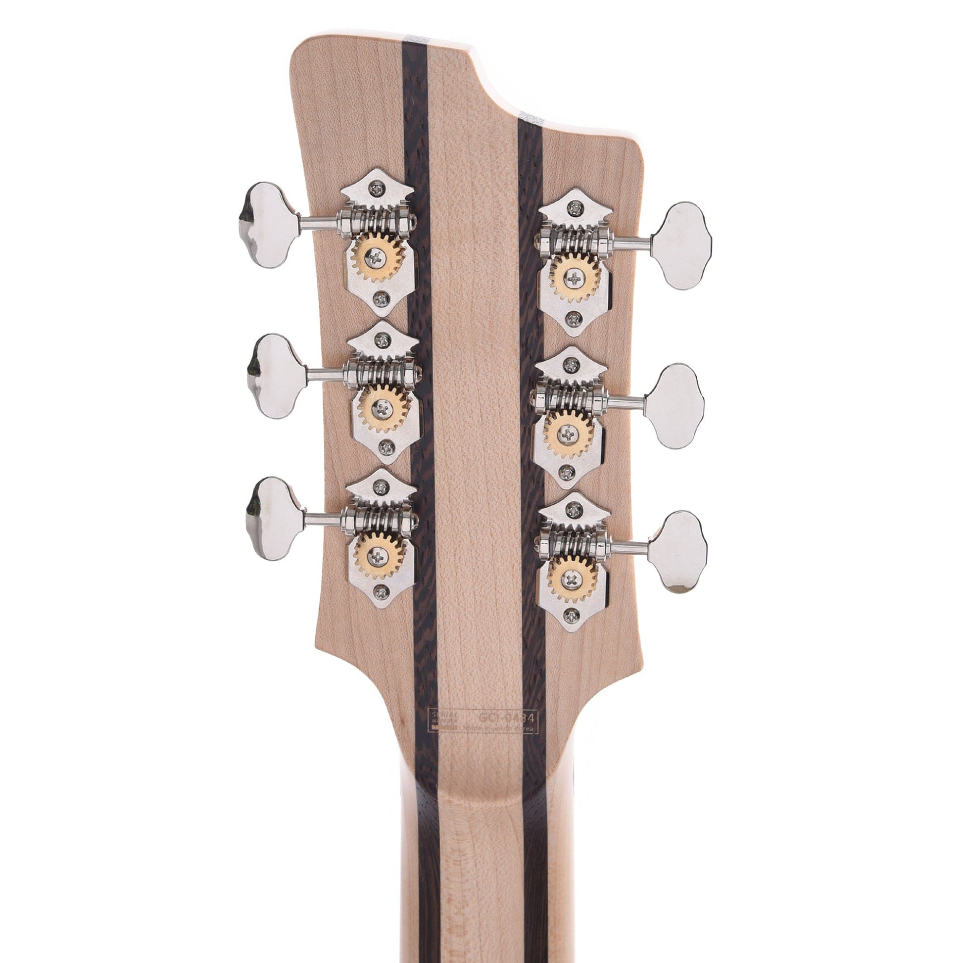 GCI Modernist Guitar Satin Black Doghair Wings Electric Guitars / Solid Body