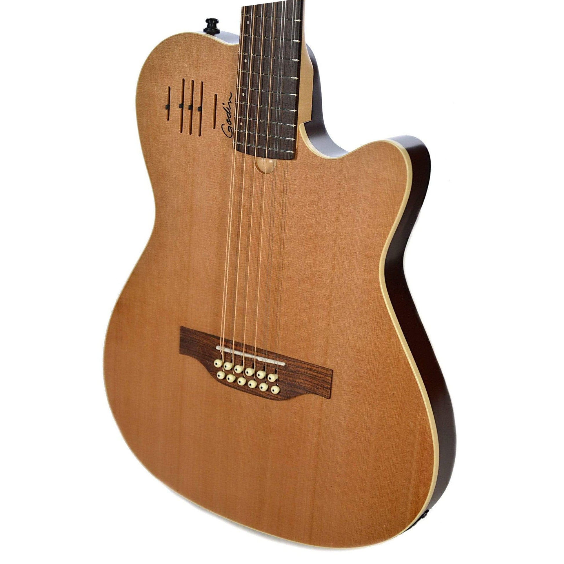 Godin A12 Electro/Acoustic Natural Acoustic Guitars / 12-String
