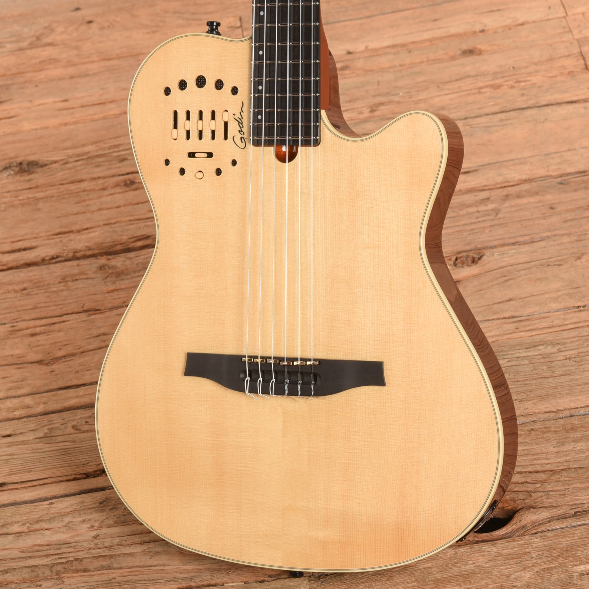 Godin Multiac Nylon Deluxe Natural 2022 Acoustic Guitars / Classical