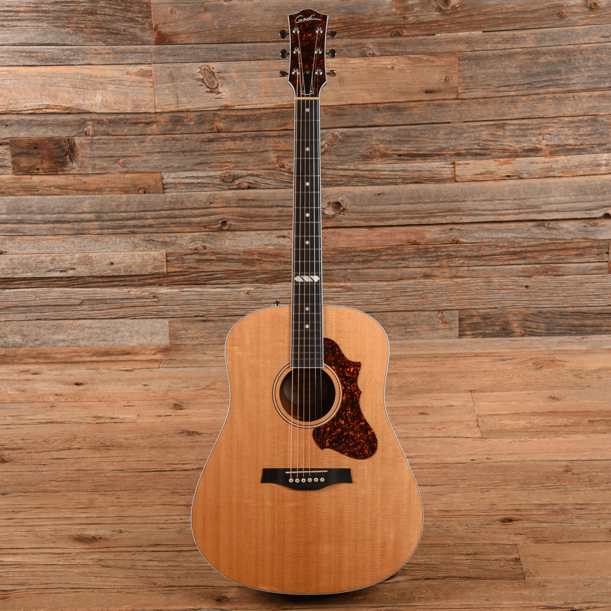 Godin Metropolis LTD HG EQ Natural Acoustic Guitars / Dreadnought