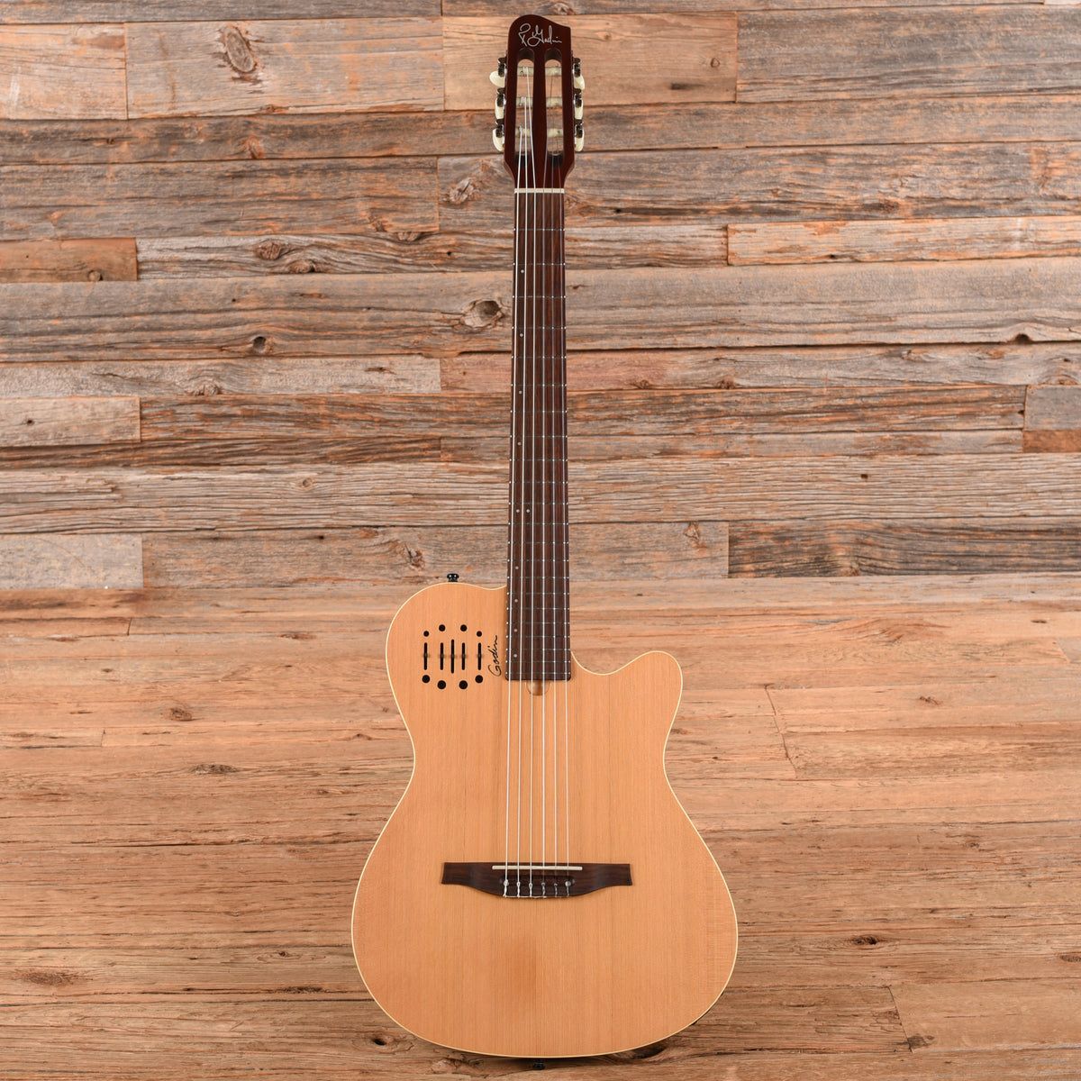 Godin Multiac Nylon Encore Natural Acoustic Guitars