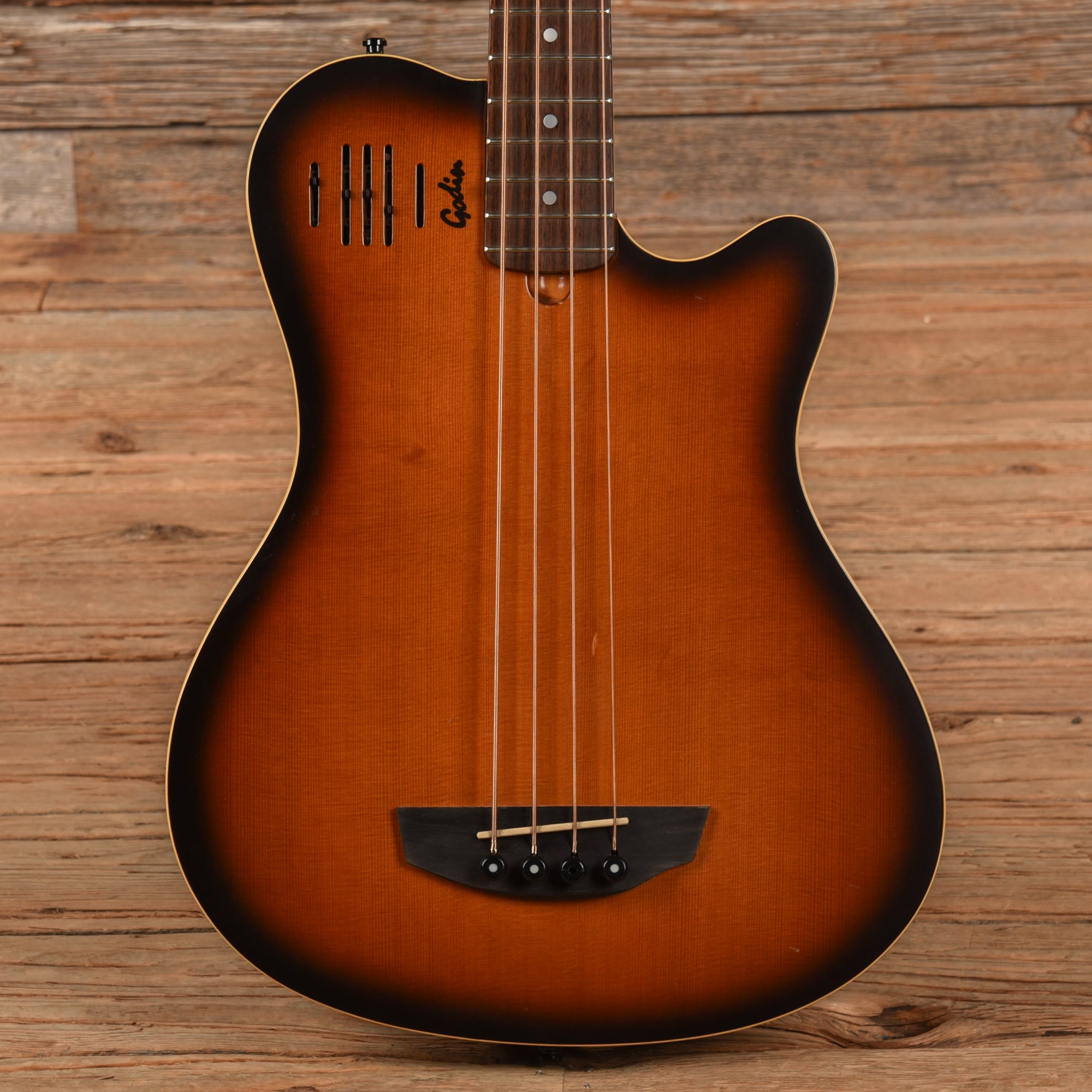 Godin A4 Sunburst Bass Guitars / 4-String