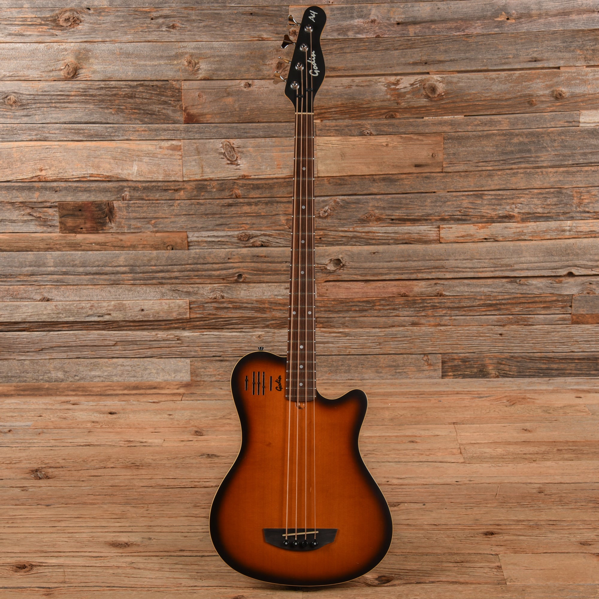 Godin A4 Sunburst Bass Guitars / 4-String