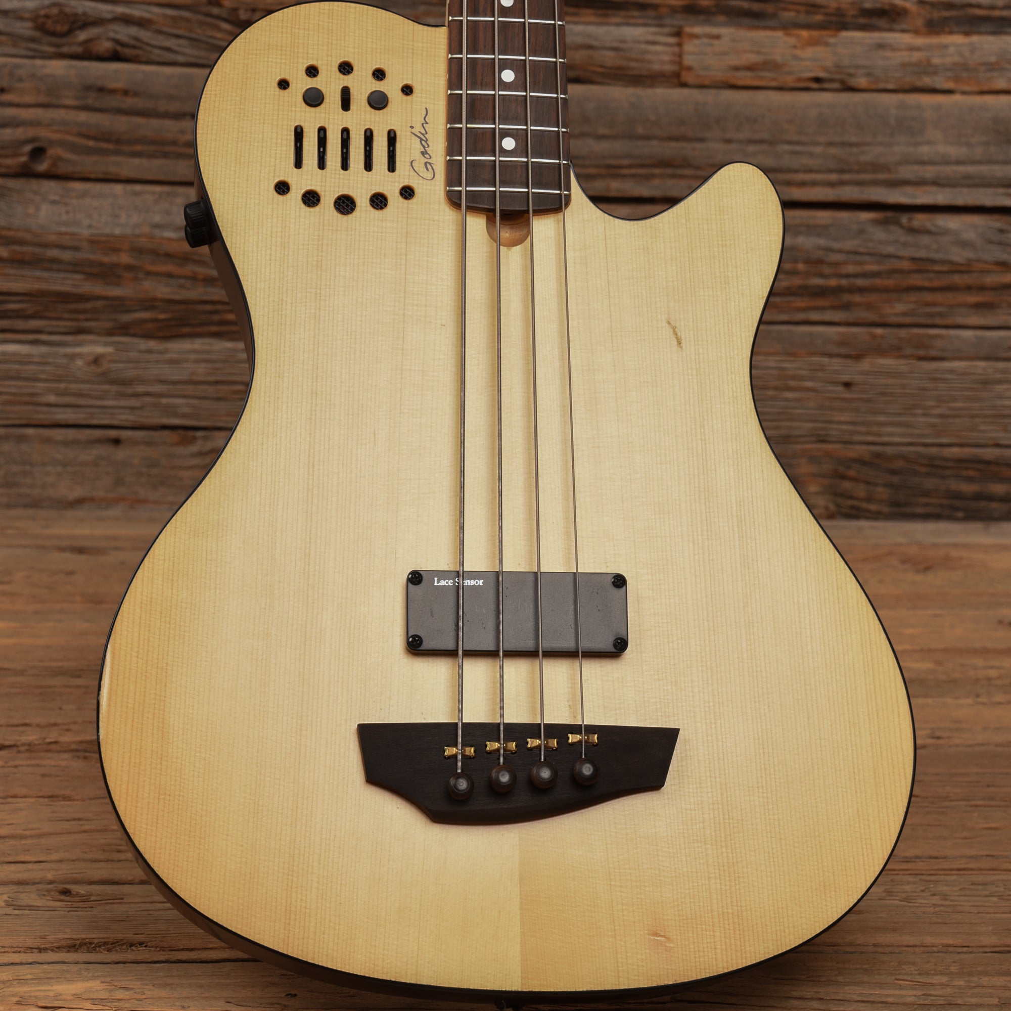 Godin A4 Ultra Natural 2014 Bass Guitars / 4-String