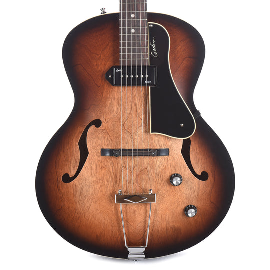 Godin 5th Avenue Kingpin P90 Vintage Burst Electric Guitars / Archtop