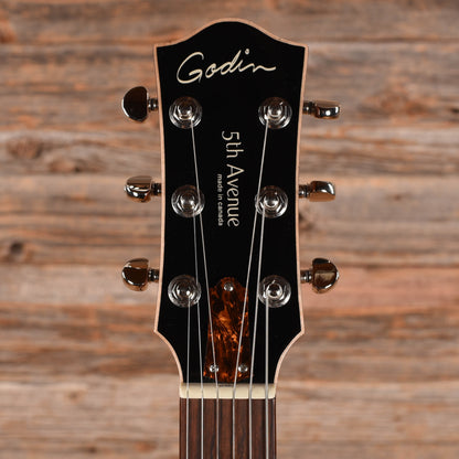 Godin 5th Avenue Kingpin Sunburst  LEFTY Electric Guitars