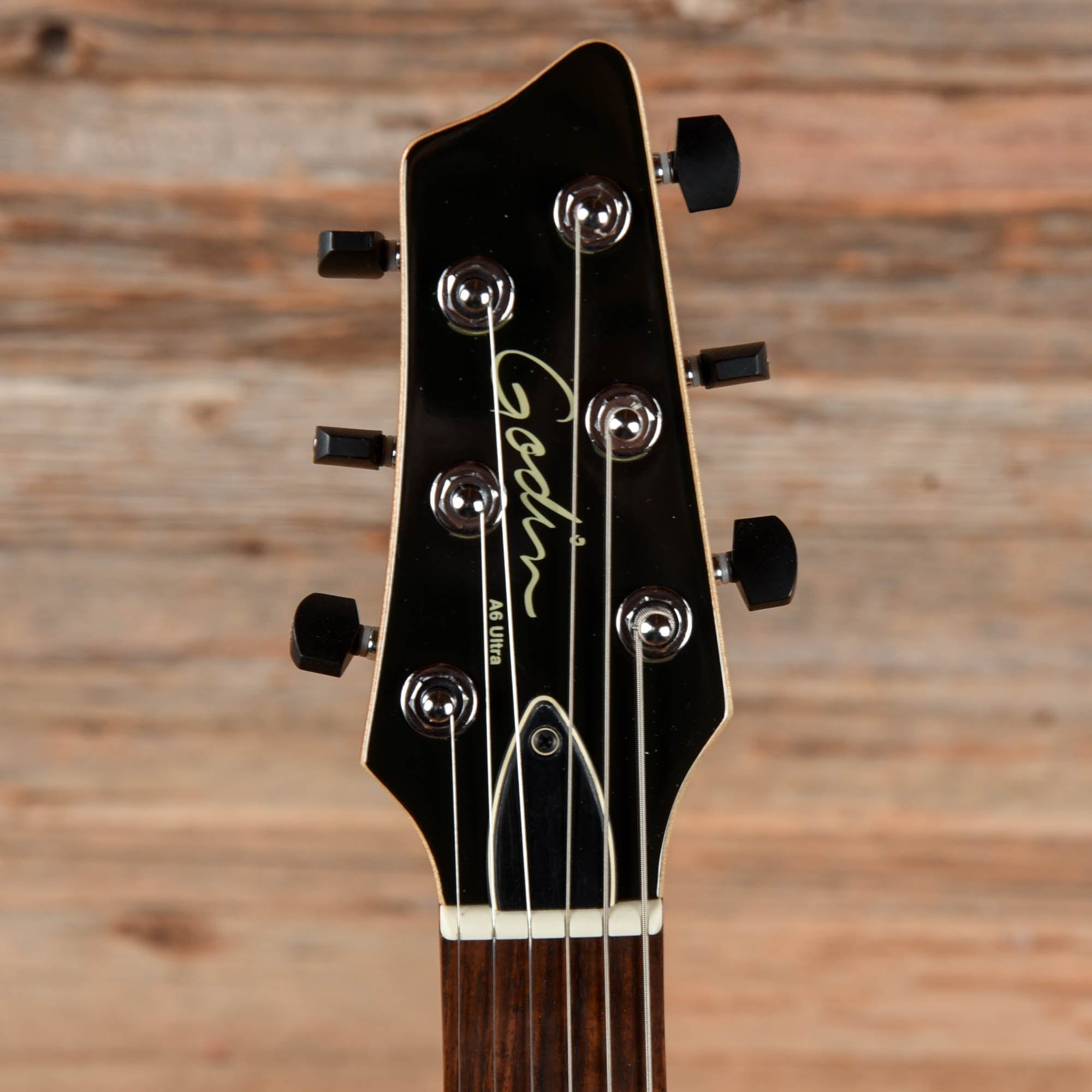 Godin A6 Ultra Natural  LEFTY Electric Guitars / Semi-Hollow