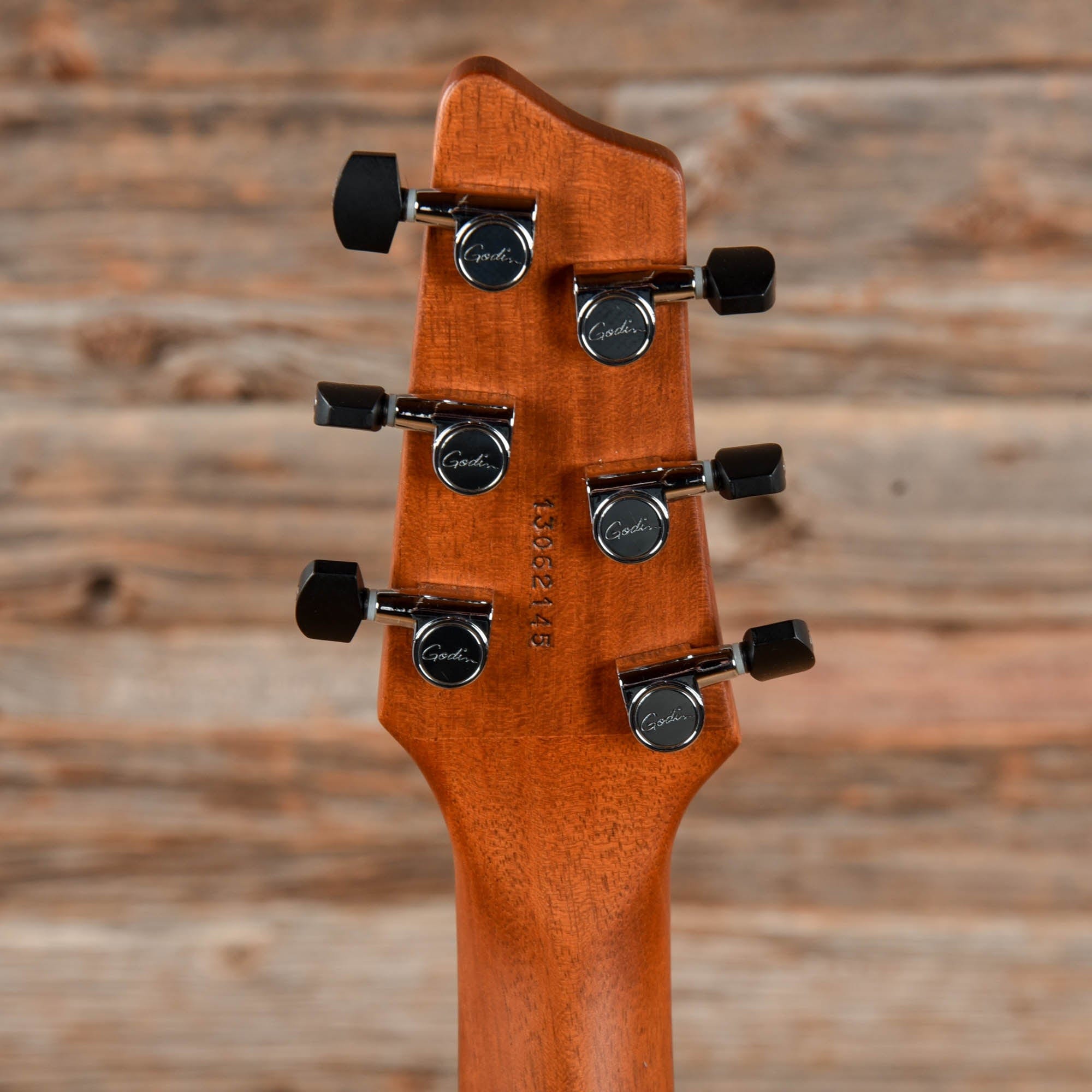 Godin A6 Ultra Natural  LEFTY Electric Guitars / Semi-Hollow