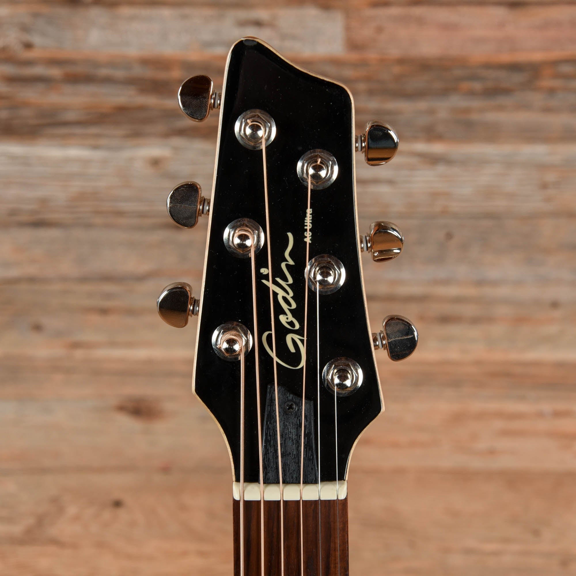 Godin A6 Ultra Koa HG Natural 2017 Electric Guitars / Solid Body