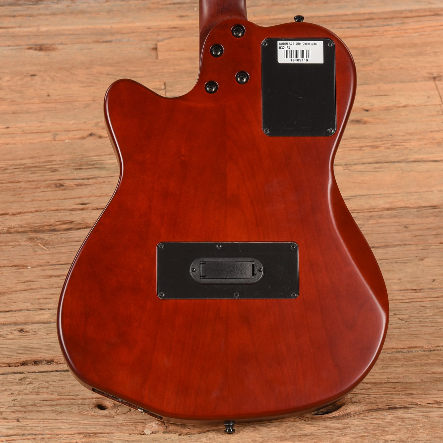 Godin ACS-SA Nylon Cedar Natural Electric Guitars / Solid Body