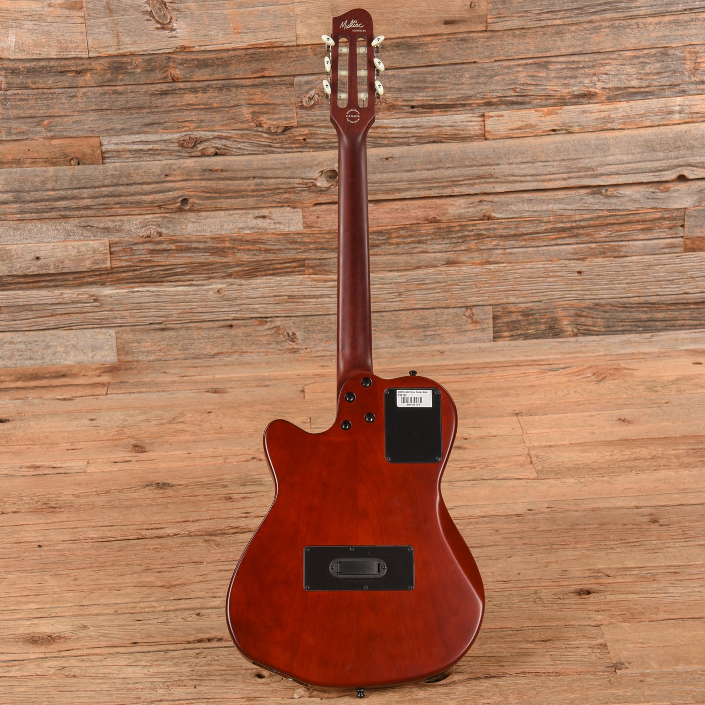 Godin ACS-SA Nylon Cedar Natural Electric Guitars / Solid Body