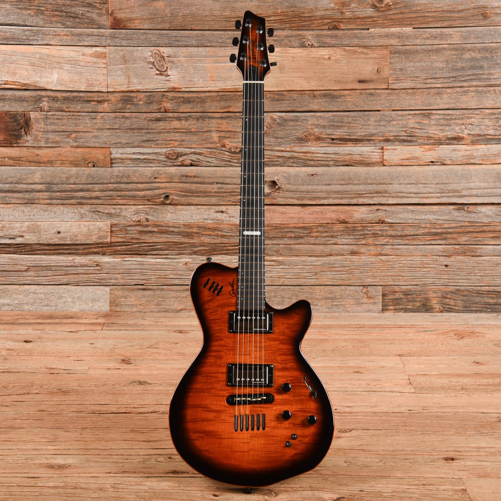 Godin LGX-SA Cognac Burst 2014 Electric Guitars / Solid Body
