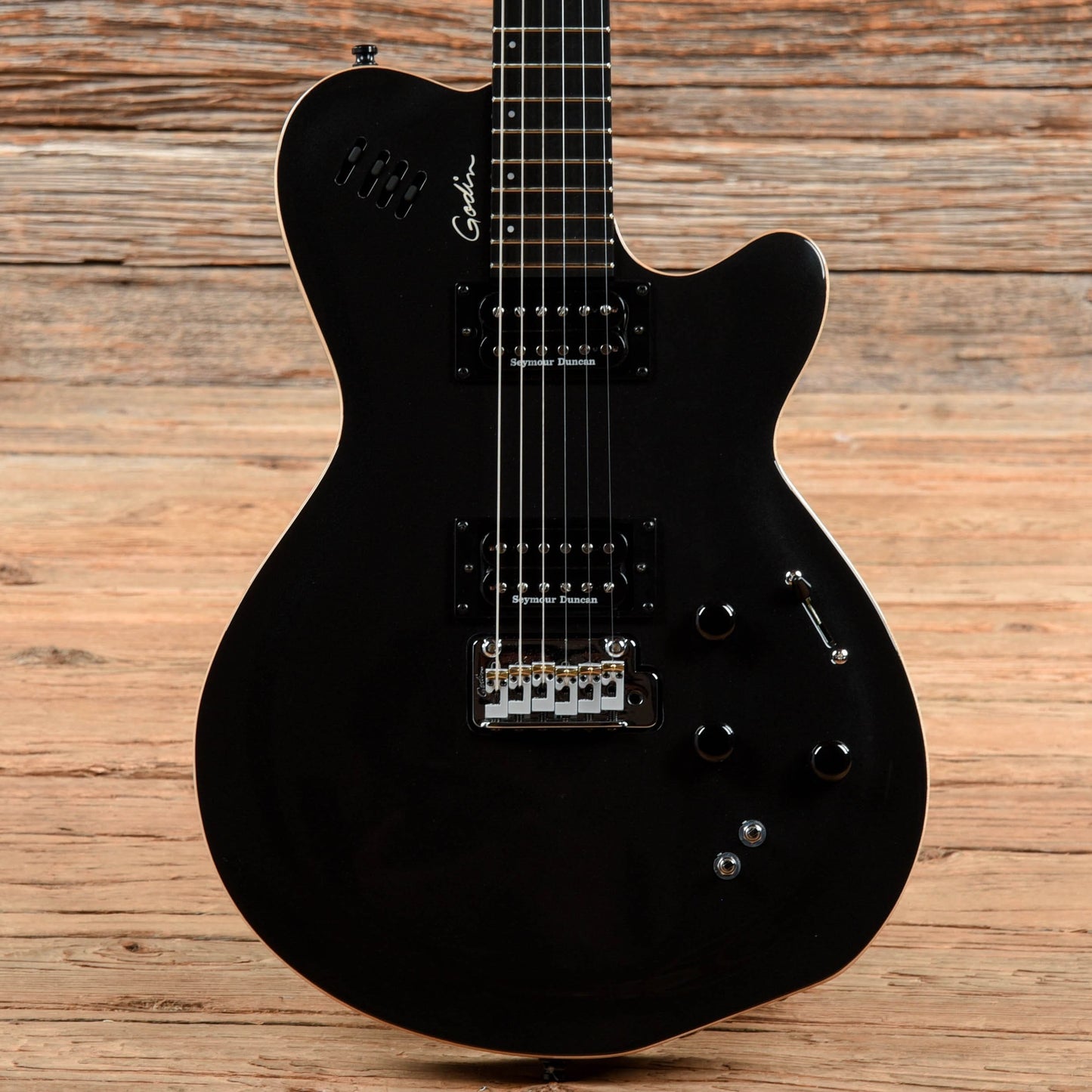Godin LGXT Black Electric Guitars / Solid Body