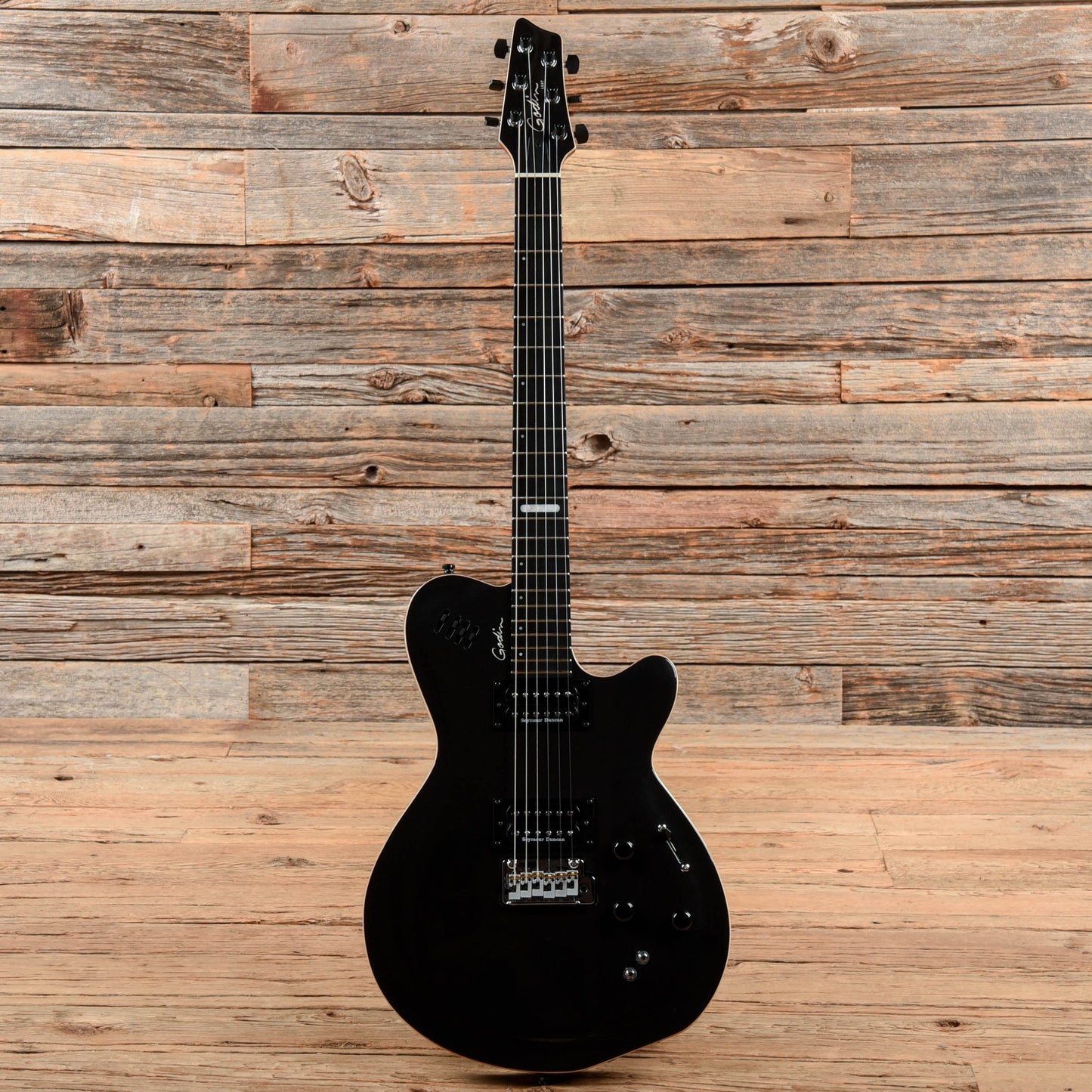 Godin LGXT Black Electric Guitars / Solid Body
