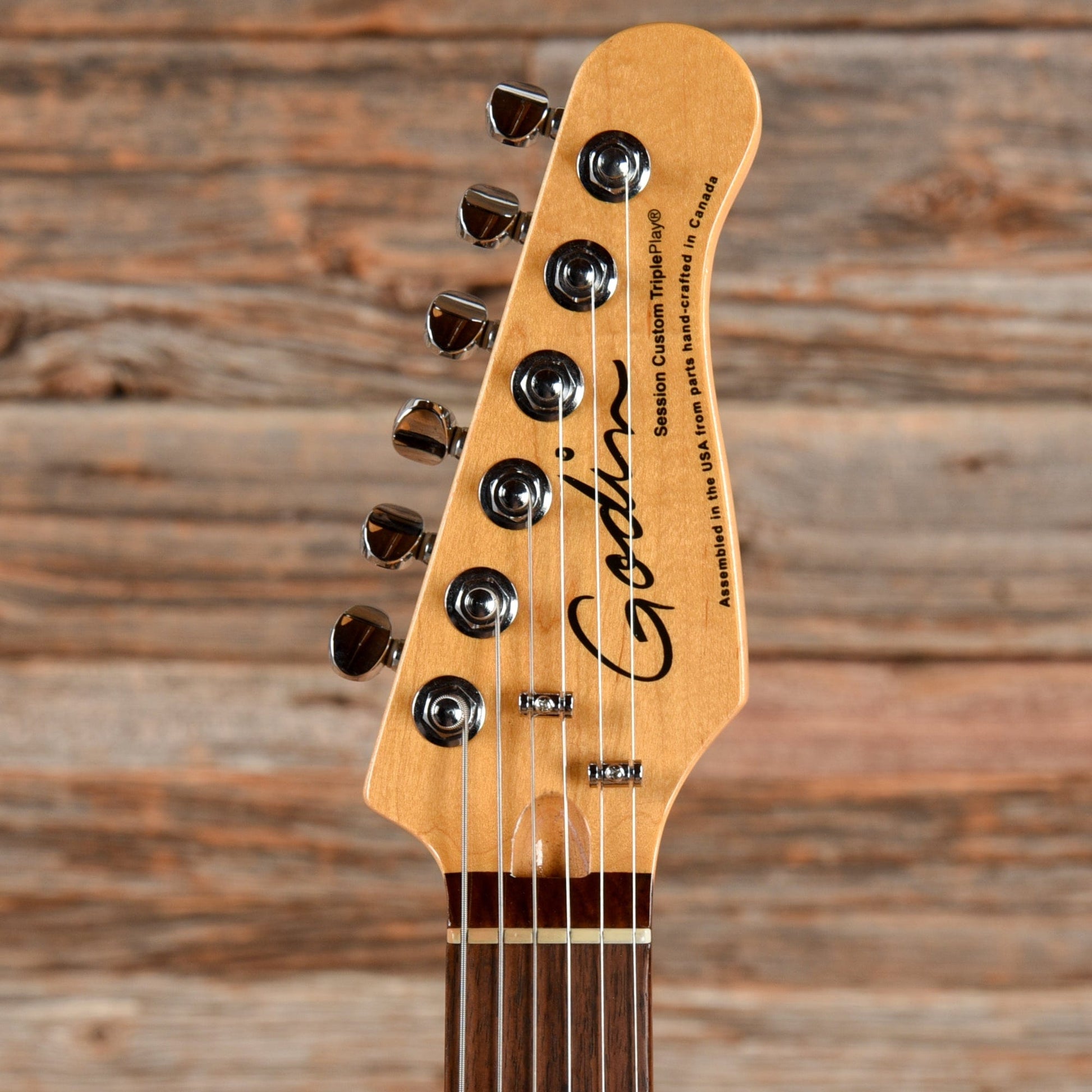 Godin Session Custom Triple Play Light Burst 2015 Electric Guitars / Solid Body