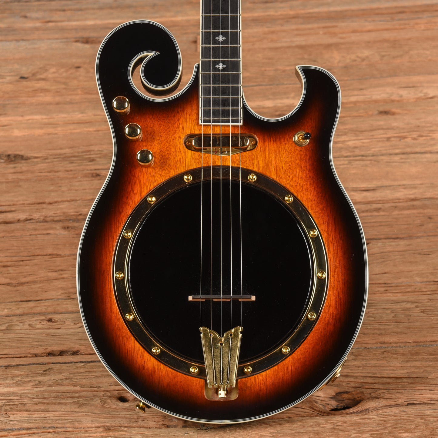 Gold Tone EBM-5 Electric Banjo Sunburst 2023 Folk Instruments / Banjos