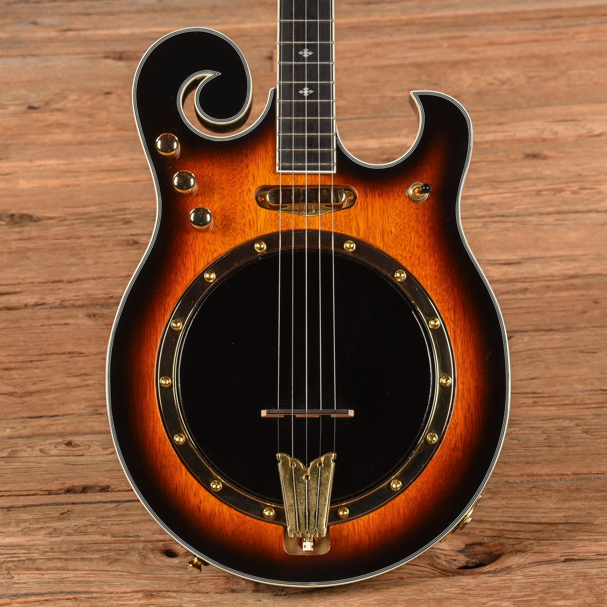 Gold Tone EBM-5 Electric Banjo Sunburst 2023 Folk Instruments / Banjos