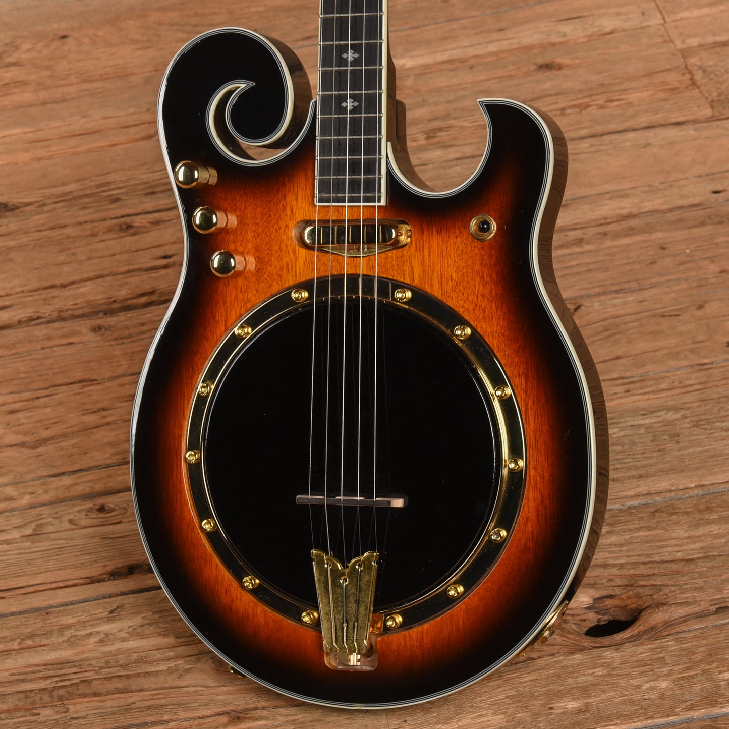 Gold Tone EBM-5 Electric Banjo Sunburst 2023 Folk Instruments / Banjos