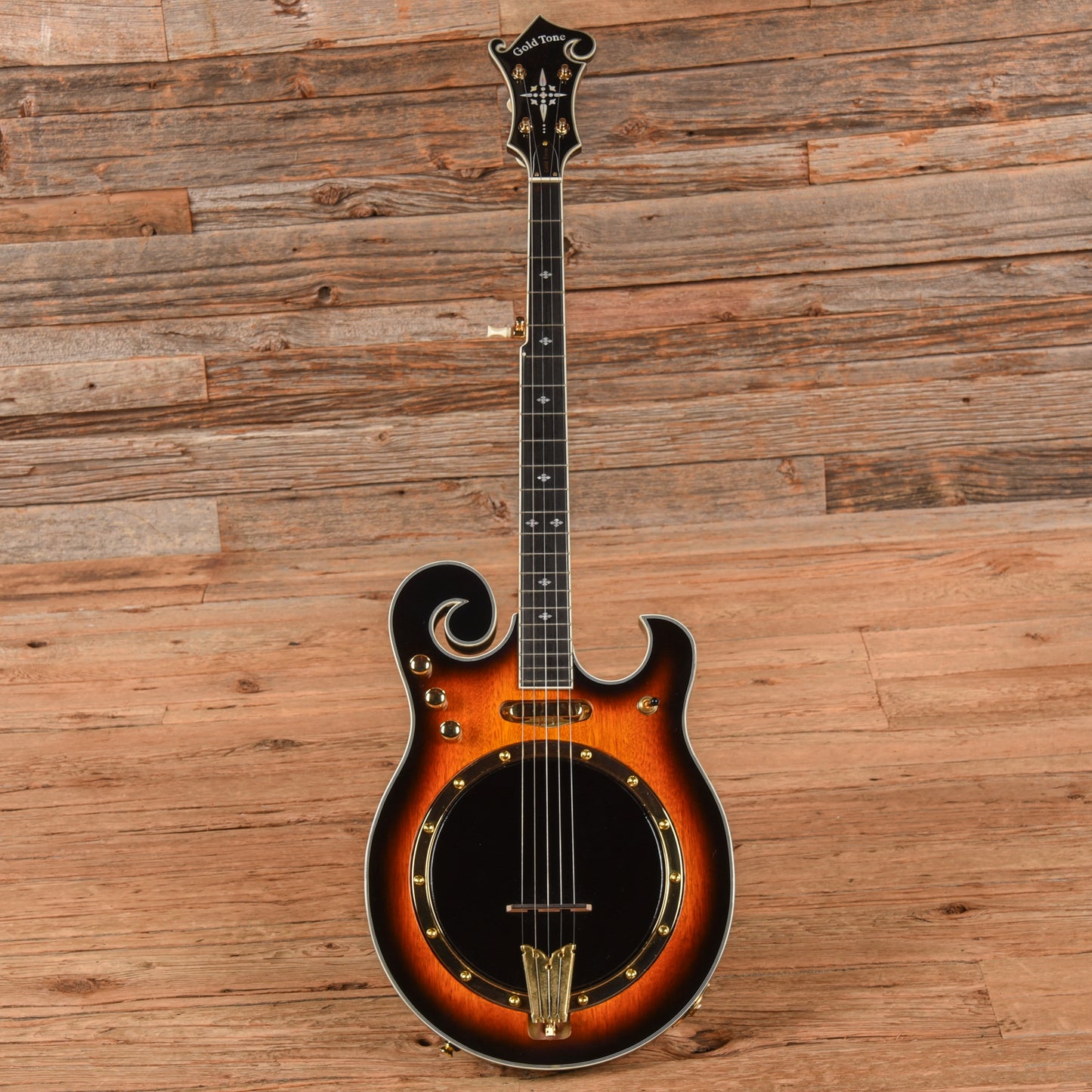 Gold Tone EBM-5 Electric Banjo Sunburst 2023 Folk Instruments / Banjos