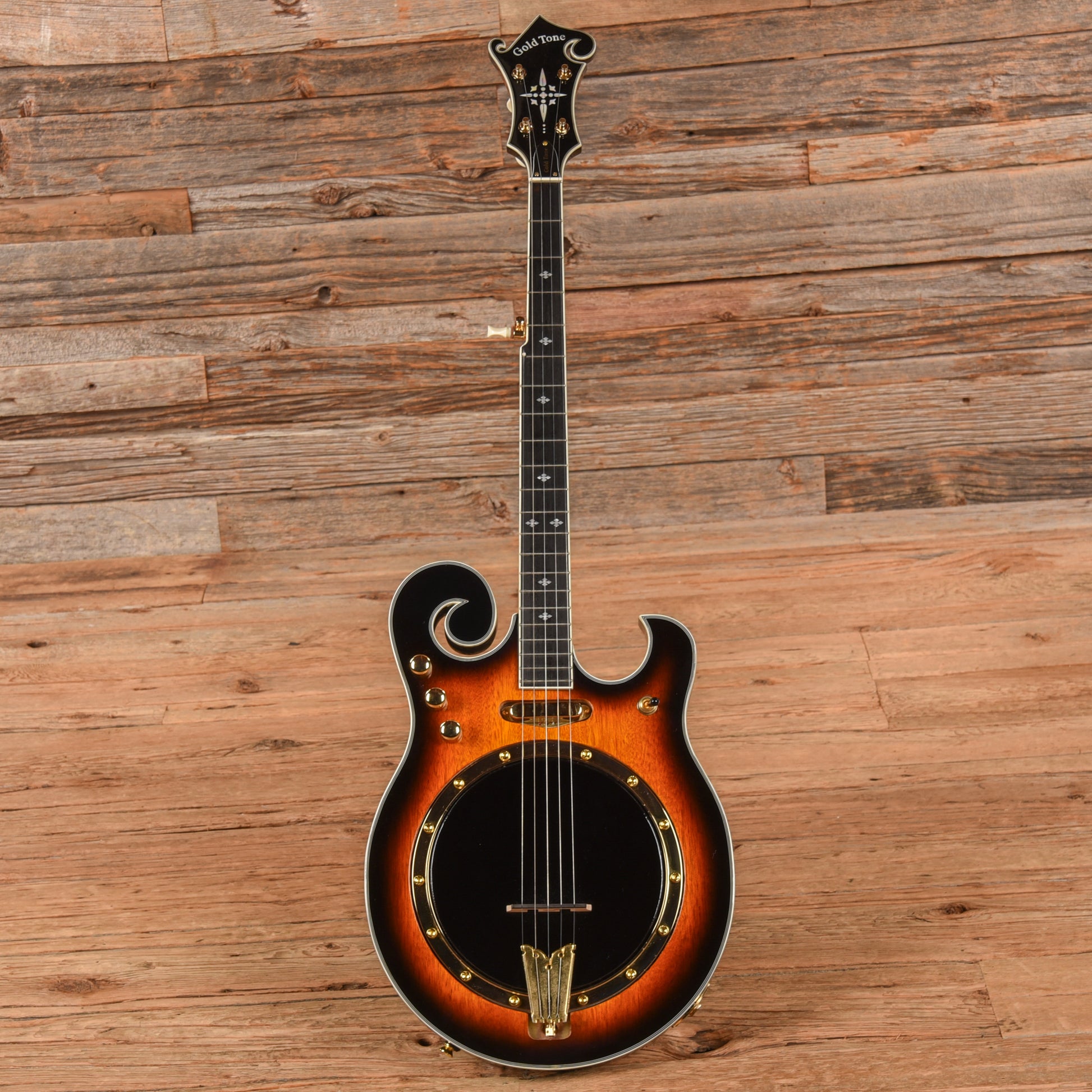 Gold Tone EBM-5 Electric Banjo Sunburst 2023 Folk Instruments / Banjos