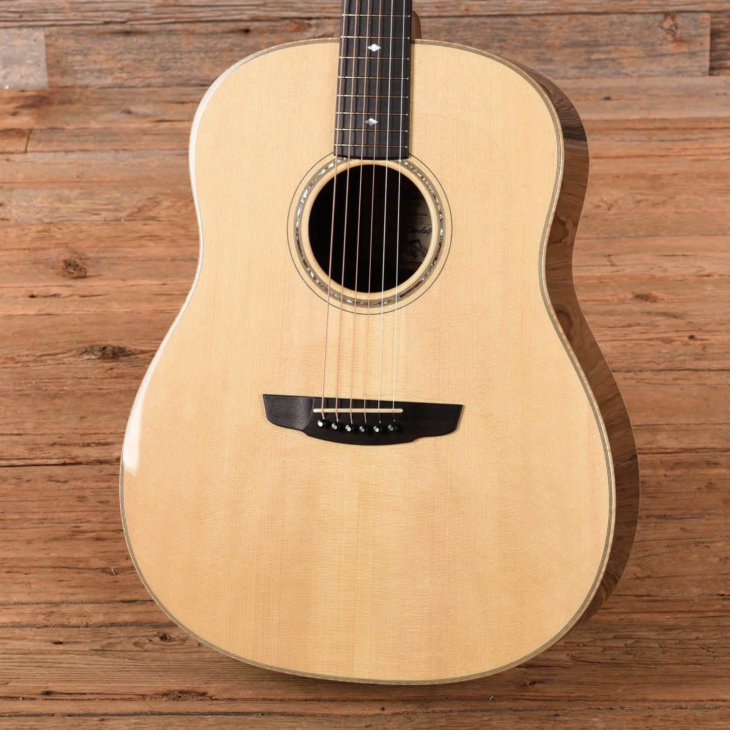 Goodall Brazilian Rosewood Standard BRS Adirondack Natural Acoustic Guitars