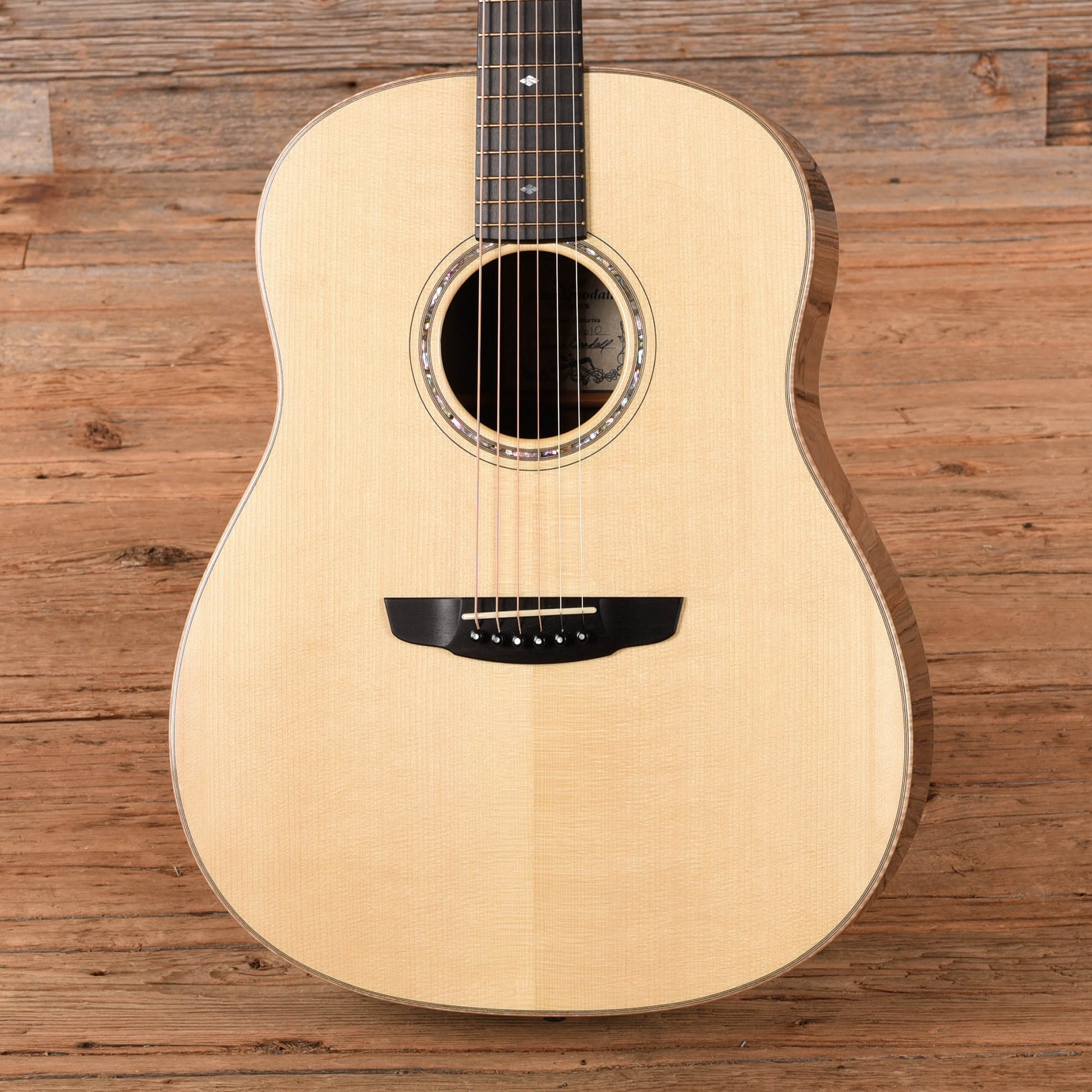 Goodall Brazilian Rosewood Standard BRS Adirondack Natural Acoustic Guitars