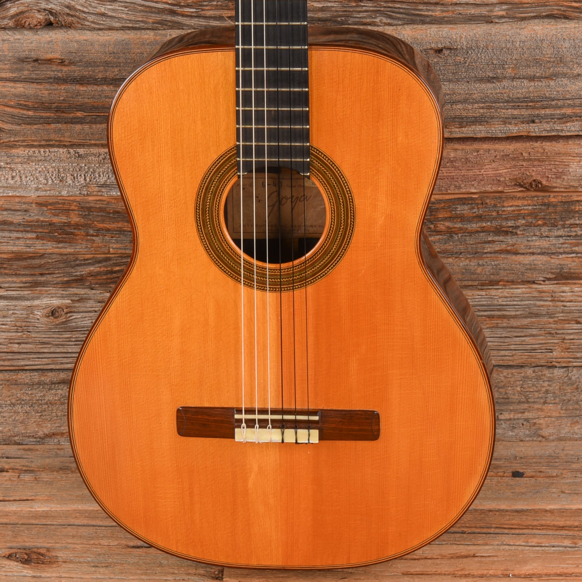 Goya G-40 Natural 1960s Acoustic Guitars