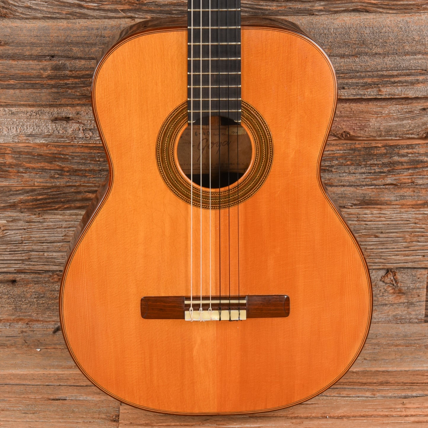 Goya G-40 Natural 1960s Acoustic Guitars