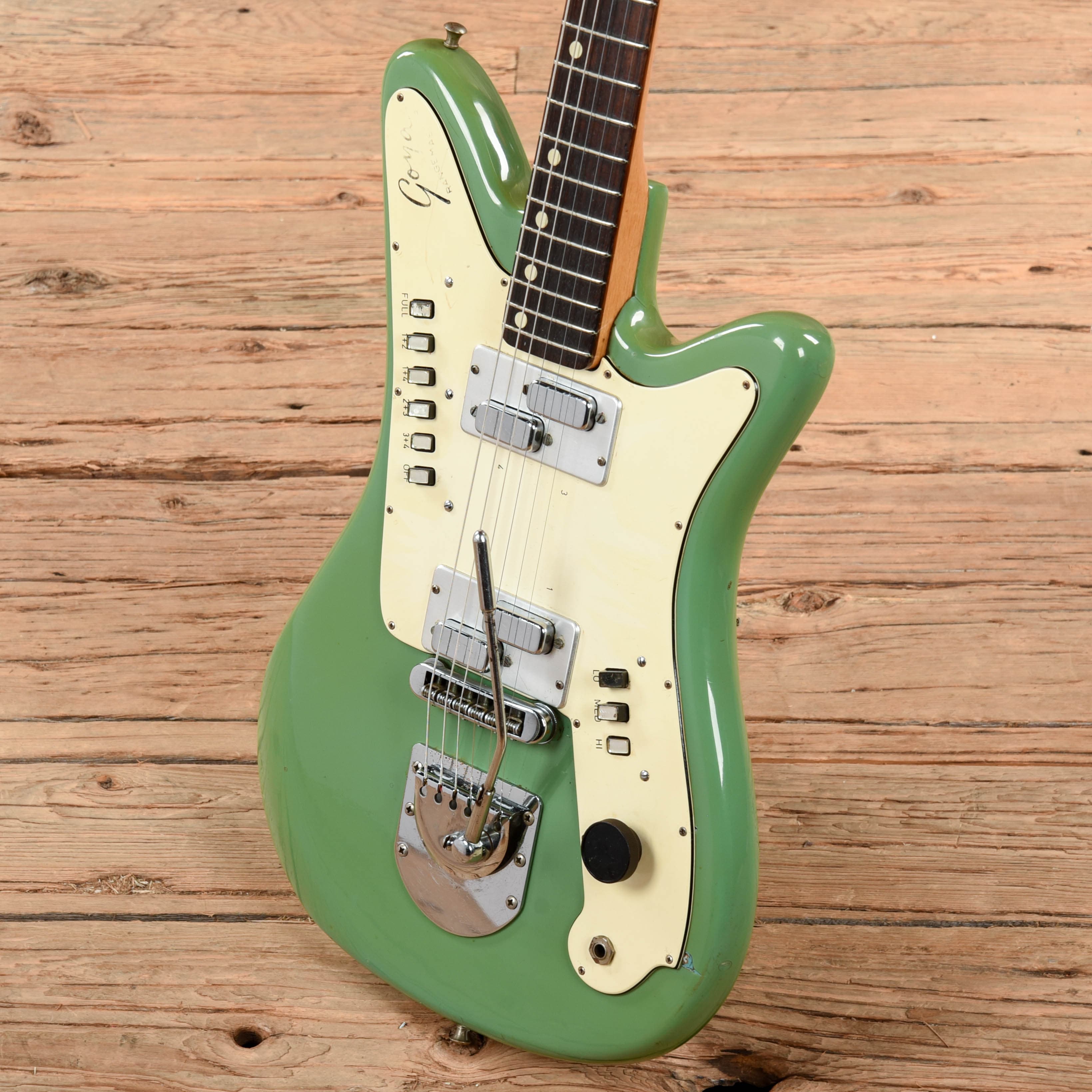 Goya Rangemaster Green 1967 Electric Guitars / Solid Body