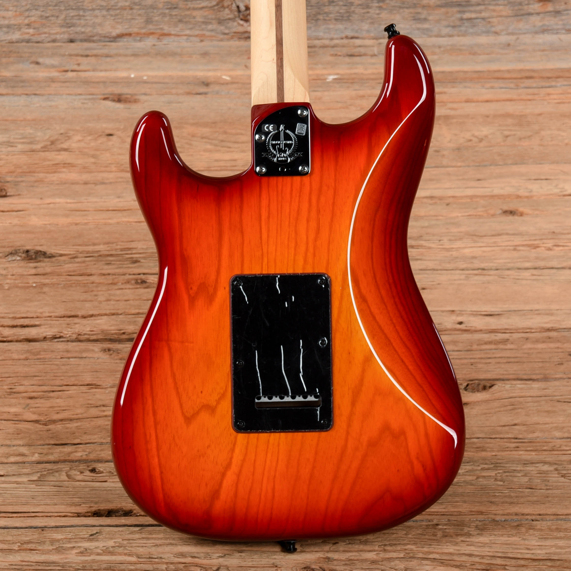 Fender American Professional Stratocaster Neck with American Deluxe Body Aged Cherry Burst 2019