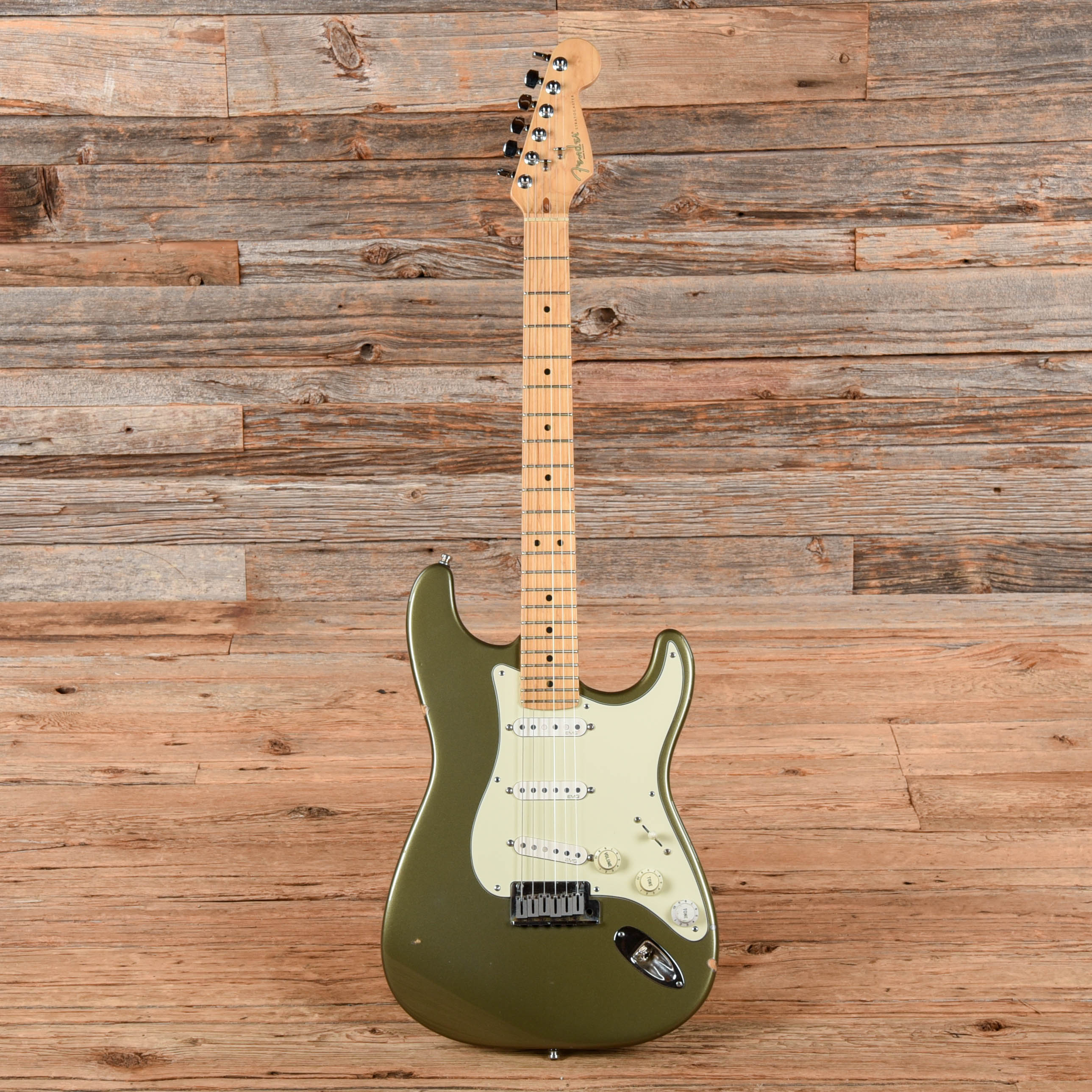 Fender U.S. Lone Star Stratocaster Pewter Green 1996